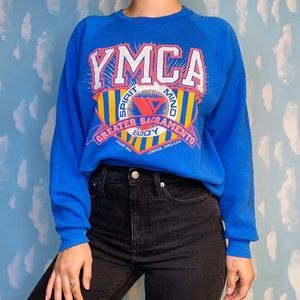 Vintage 80s YMCA Sweatshirt
